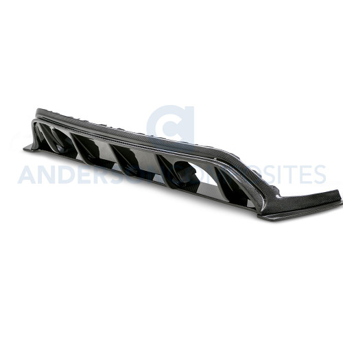 Anderson Composites Focus RS Type-AR Carbon Fiber Rear Diffuser (2016-2018)