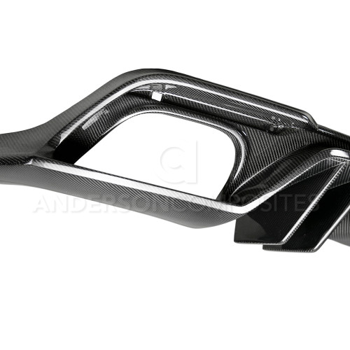 Anderson Composites Mustang EcoBoost/GT Type-AR Carbon Fiber Rear Diffuser (2018-2023)