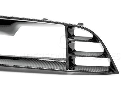 Anderson Composites Mustang Shelby GT500/ 13-14 GT/V6- Carbon Fiber Front Upper Grille (2010-2014)