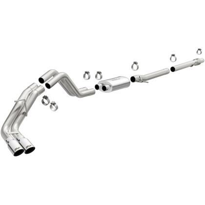 MagnaFlow Ranger 2.3L Polished Dual Cat-Back Exhaust (2019-2023)
