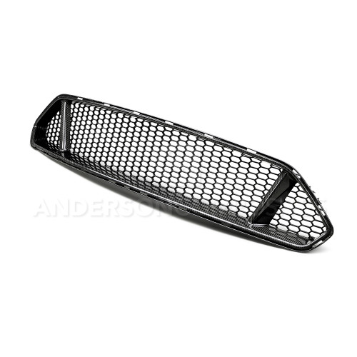 Anderson Composites Mustang Type-GT Carbon Fiber Upper Grille (2018-2023)