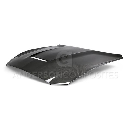 Anderson Composites Mustang GT350 Double Sided Carbon Hood (2015-2020)