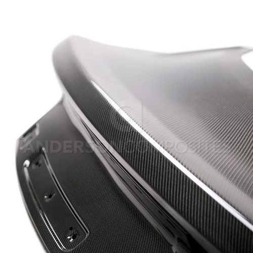 Anderson Composites Mustang Type-OE Double Sided Carbon Fiber Decklid (2015-2023)