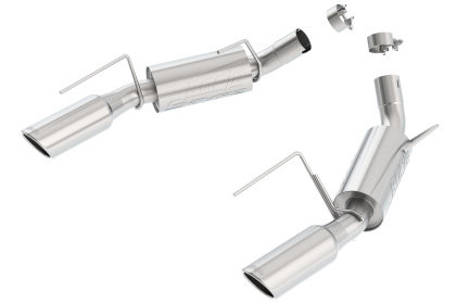 Borla Mustang GT Stinger S-Type Axle-Back Exhaust w/ 4" Polished Tips (2005-2009) 