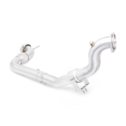 Mishimoto Mustang 2.3L EcoBoost 3" Down Pipe w/ Catalytic Converter (2015-2023) 