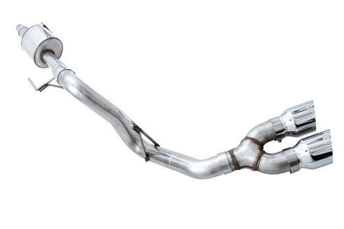 AWE F-150 0FG Single Exit Exhaust - 4.5" Chrome Silver Tips (2015-2019)