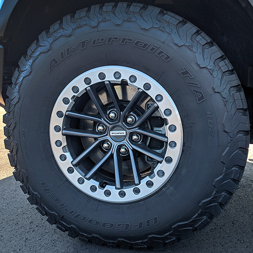 Ford Performance F-150 Raptor Bead-Lock Wheel Kit (2019-2020)