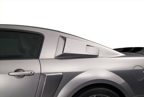 Cervini's Mustang Eleanor Style Window Louvers w/ Rear Screened Vent (2005-2014)