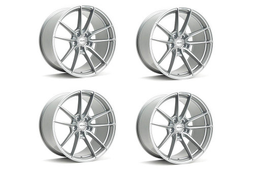 Velgen Wheels Mustang VF5 Gloss Silver Staggered Wheel Package - 20x10/11 (2005-2023)