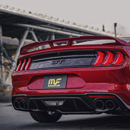 MagnaFlow Mustang GT xMOD Series Cat-Back Exhaust - Carbon Fiber Tips (2018-2023)