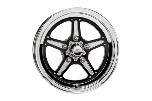 Billet Specialties Mustang Street Lite Black Rear Wheel - 17x10 (2015-2023)