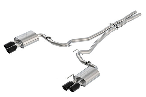 Ford Performance Mustang GT Sport Cat-Back Exhaust System - Black Tips (2018-2023)