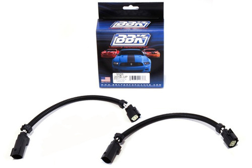 BBK Mustang GT Front O2 Sensor 18" Long Tube Extension Harness (2018-2023)