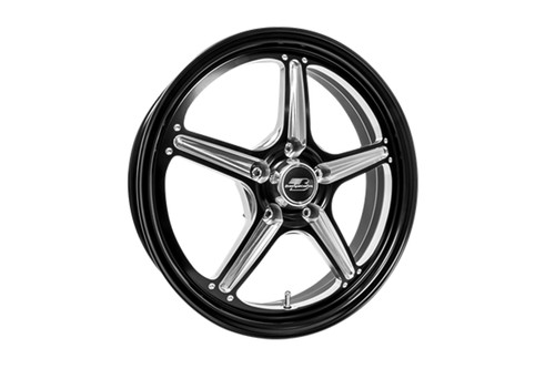 Billet Specialties Mustang Street Lite Black Front Wheel - 17x4.5 (2015-2023)