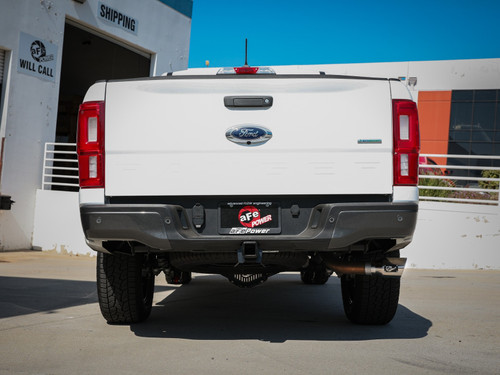 aFe Ranger Apollo GT Series 3" Muffler Delete Cat-Back w/ Resonator - Polished Tip (2019-2023)