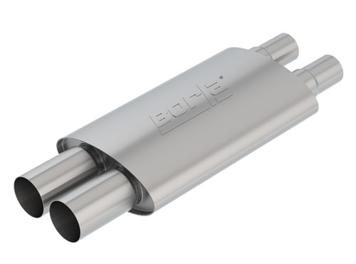 Borla Mustang GT Stainless Steel Resonator - Coupe (2018-2023) 