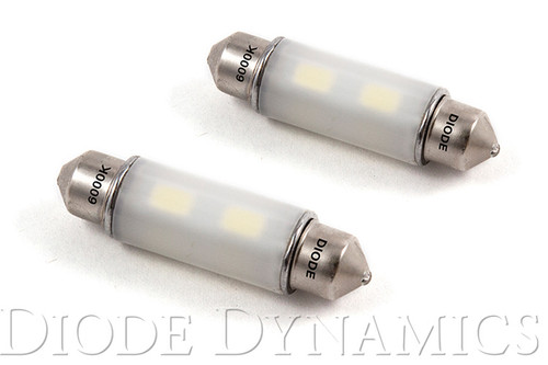 36mm SMF2 LED Bulb Cool White Pair Diode Dynamics