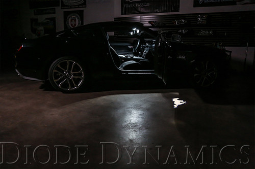 Diode Dynamics Mustang Stage 1 Interior LED Light Kit - Blue (2018-2023)