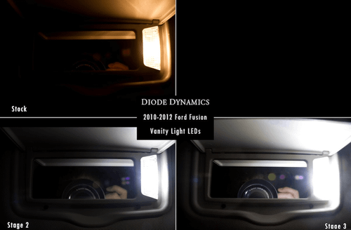 28mm SMF2 LED Bulb Cool White Pair Diode Dynamics