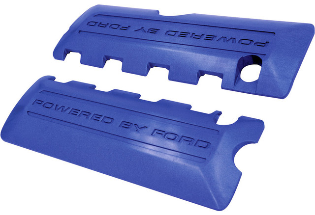 Ford Performance Mustang/F-150 5.0L/5.2L Coil Cover Pair - Blue (2011-2019) - Image