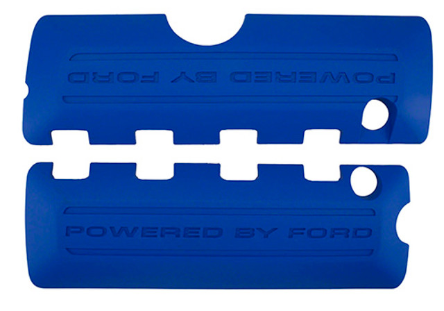 Ford Performance Mustang/F-150 5.0L/5.2L Coil Cover Pair - Blue (2011-2019) - Image