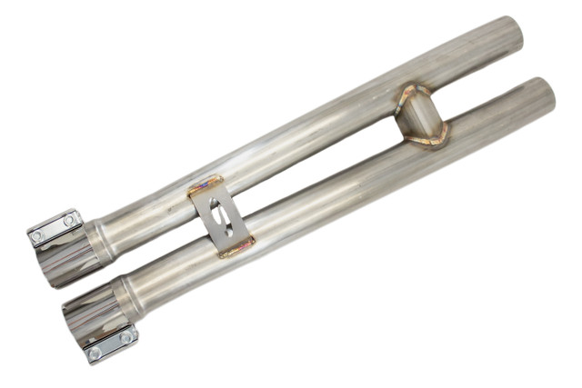 Steeda Shelby GT350 304 Stainless Resonator Delete H-Pipe (2015-2020) - Image