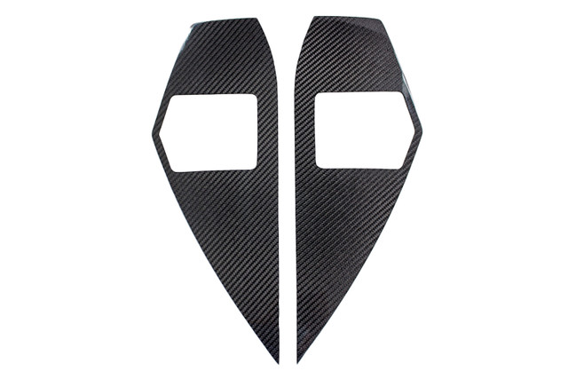California Pony Cars F-Series Carbon Fiber Side Dashboard Covers (2015-2023) - Image California Pony Cars F-Series Carbon Fiber Side Dashboard Covers (2015-2023) - Image