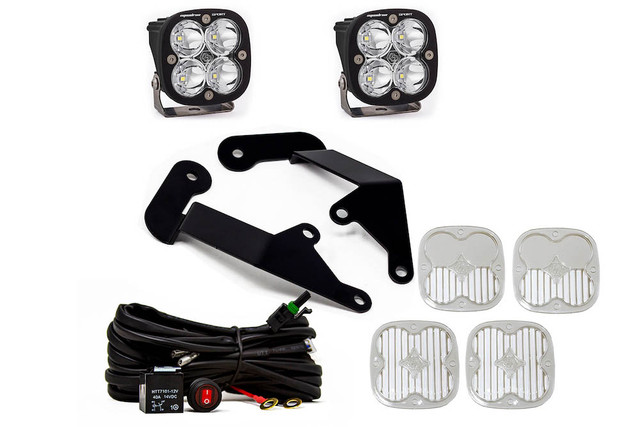 Baja Designs Bronco Sport Squadron Sport A-Pillar Light Kit (2021-2023) - Image