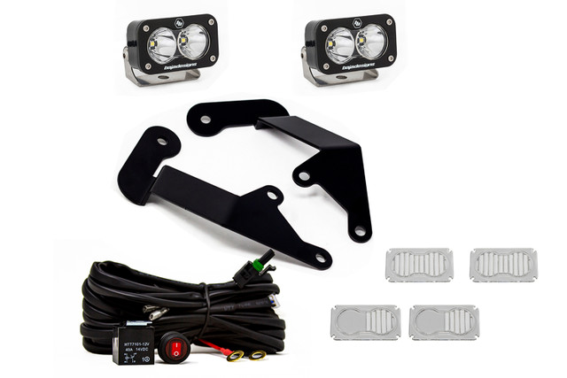 Baja Designs Bronco Sport S2 Pro A-Pillar Light Kit - Clear (2021-2023) - Image