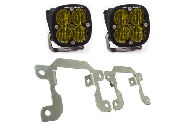 Baja Designs Bronco/Ranger SAE Amber Fog Light Kit (2019-2023) - Image