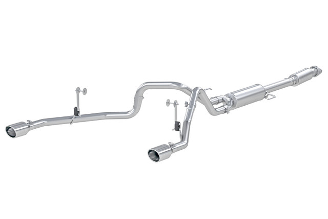 MBRP F-150 2.7L, 3.5L, 5.0L XP Series Dual-Exit Cat-Back Exhaust (2021-2023) - Image MBRP F-150 2.7L, 3.5L, 5.0L XP Series Dual-Exit Cat-Back Exhaust (2021-2023) - Image