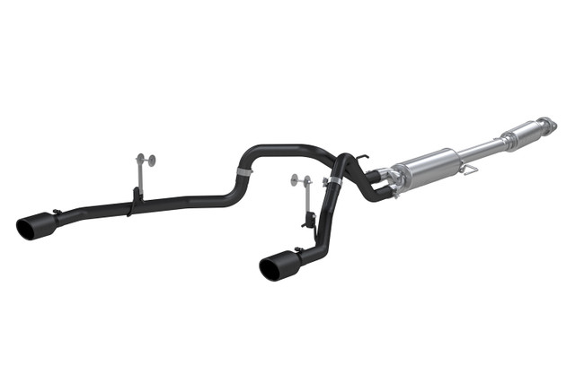 MBRP F-150 2.7L, 3.5L, 5.0L Black Series Dual-Exit Cat-Back Exhaust (2021-2023) - Image MBRP F-150 2.7L, 3.5L, 5.0L Black Series Dual-Exit Cat-Back Exhaust (2021-2023) - Image