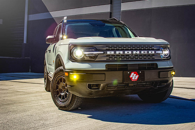Baja Designs Bronco Sport LED Fog Light Kit - Amber (2021-2023) - Image