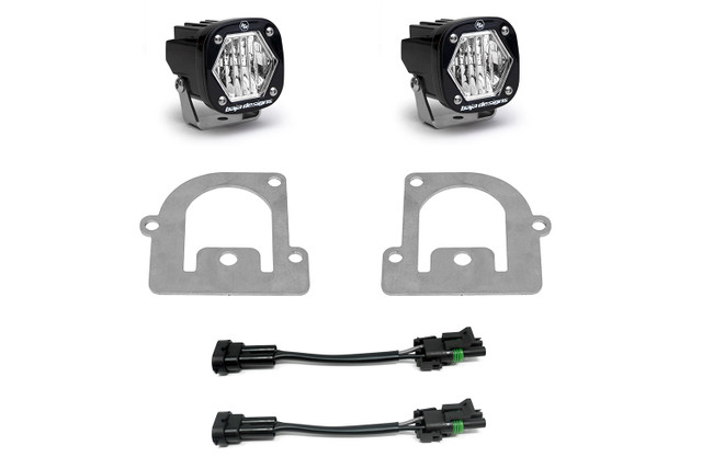 Baja Designs Bronco Sport LED Fog Pocket Light Kit - Clear (2021-2023) - Image