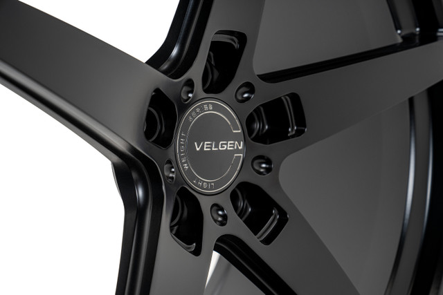 Velgen Wheels Classic5 V2 Satin Black Wheel - 20x11 (2015-2023) - Image Velgen Wheels Classic5 V2 Satin Black Wheel - 20x11 (2015-2023) - Image