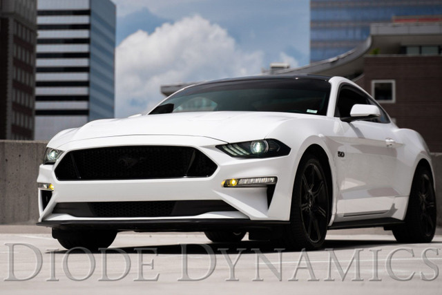 Diode Dynamics Mustang Elite Series Combination Turn/Fog Lamps - Yellow (2018-2023) - Image