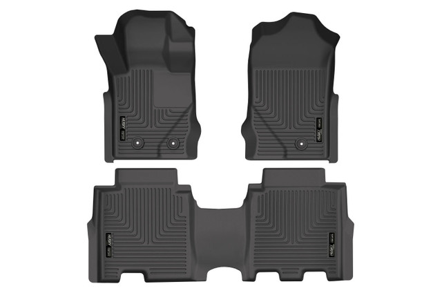 Husky Liners Bronco 4 Door WeatherBeater Front and 2nd Row Floor Liners (2021-2023) - Image Husky Liners Bronco 4 Door WeatherBeater Front and 2nd Row Floor Liners (2021-2023) - Image