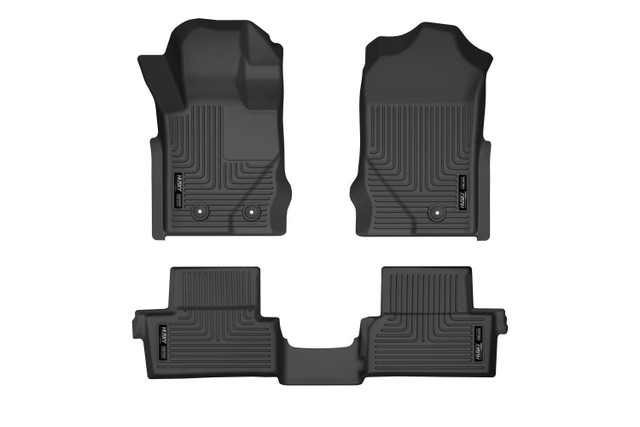 Husky Liners Bronco 2 Door WeatherBeater Front and 2nd Row Floor Liners (2021-2023) - Image Husky Liners Bronco 2 Door WeatherBeater Front and 2nd Row Floor Liners (2021-2023) - Image