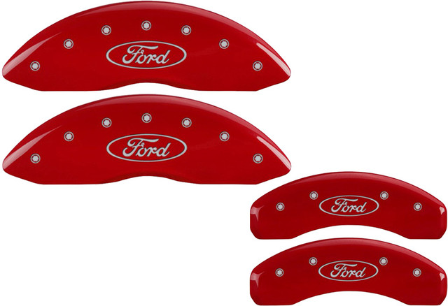 MGP Fusion Red Caliper Covers w/ Bolts (2013-2018) - Image