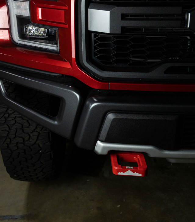 Borne Off-Road F-150 Billet Tow Hooks - Blue (2009-2023) - Image Borne Off-Road F-150 Billet Tow Hooks - Blue (2009-2023) - Image