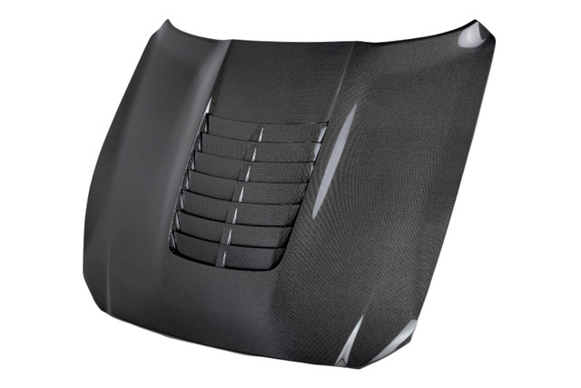 Anderson Composites GT350 Type-GT5 Double Sided Carbon Fiber Hood (2015-2020) - Image Anderson Composites GT350 Type-GT5 Double Sided Carbon Fiber Hood (2015-2020) - Image