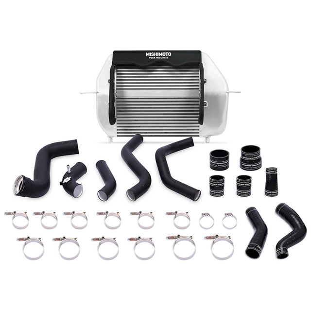 Mishimoto F-150 EcoBoost Intercooler Kit - Silver/Black (2011-2014) - Image Mishimoto F-150 EcoBoost Intercooler Kit - Silver/Black (2011-2014) - Image