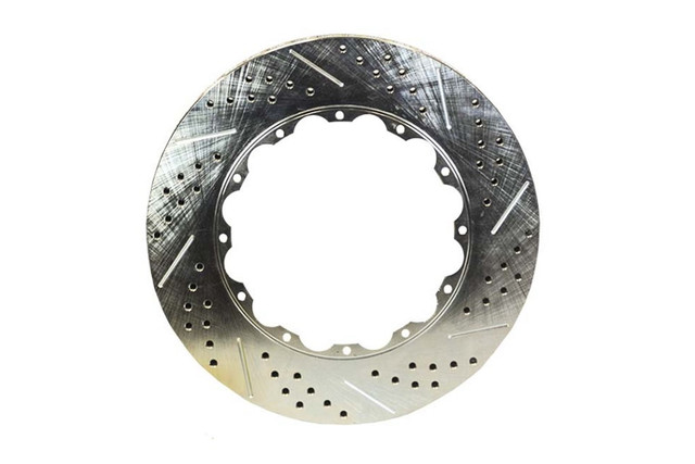 Baer Right Drilled and Slotted Replacement Brake Rotor - 11.625" X .705", 12 on 7.50" BC (2015-2022) - Image