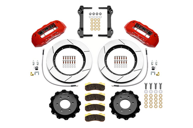 Wilwood F-150 TX6R 15.5" Front Big Brake Kit - Red (2010-2023) - Image