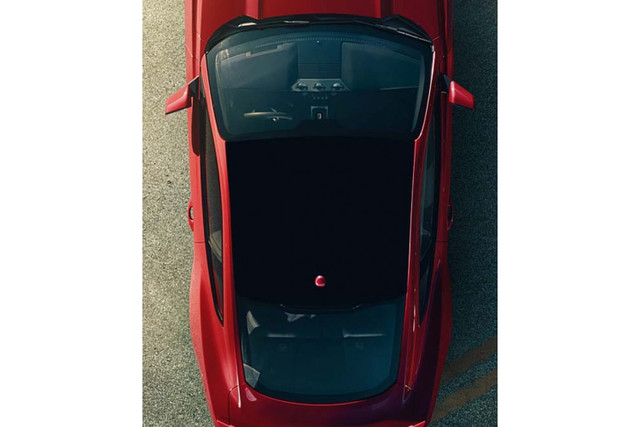 Anchor Room Mustang Roof Black Out Vinyl Decal (2015-2026) - Image