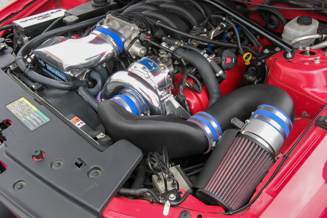 Vortech Mustang GT V-3 Si Supercharger Complete System - High Output - Polished Finish (2007-2008) - Image