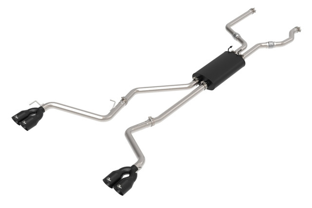 aFe Explorer 3.0L TT MACH Force-Xp 2.5" Cat-Back Exhaust - Black Tips (2020-2023) - Image aFe Explorer 3.0L TT MACH Force-Xp 2.5" Cat-Back Exhaust - Black Tips (2020-2023) - Image