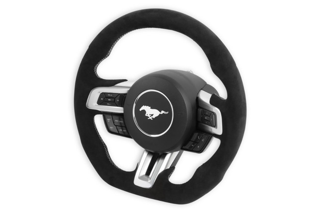 Drake Mustang Alcantara Steering Wheel (2015-2017) - Image
