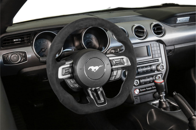 Drake Mustang Alcantara Steering Wheel (2015-2017) - Image