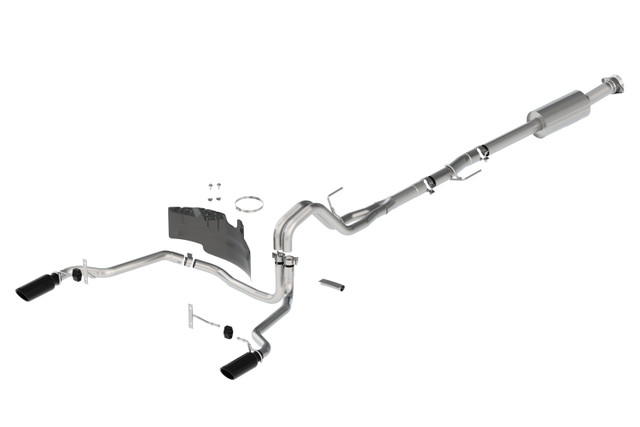 Ford Performance F-150 Extreme Cat-Back Rear-Exit Exhaust - Black Tips (2021-2023) - Image Ford Performance F-150 Extreme Cat-Back Rear-Exit Exhaust - Black Tips (2021-2023) - Image